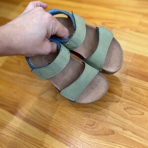 Carter's Green and Blue Kids Sandals